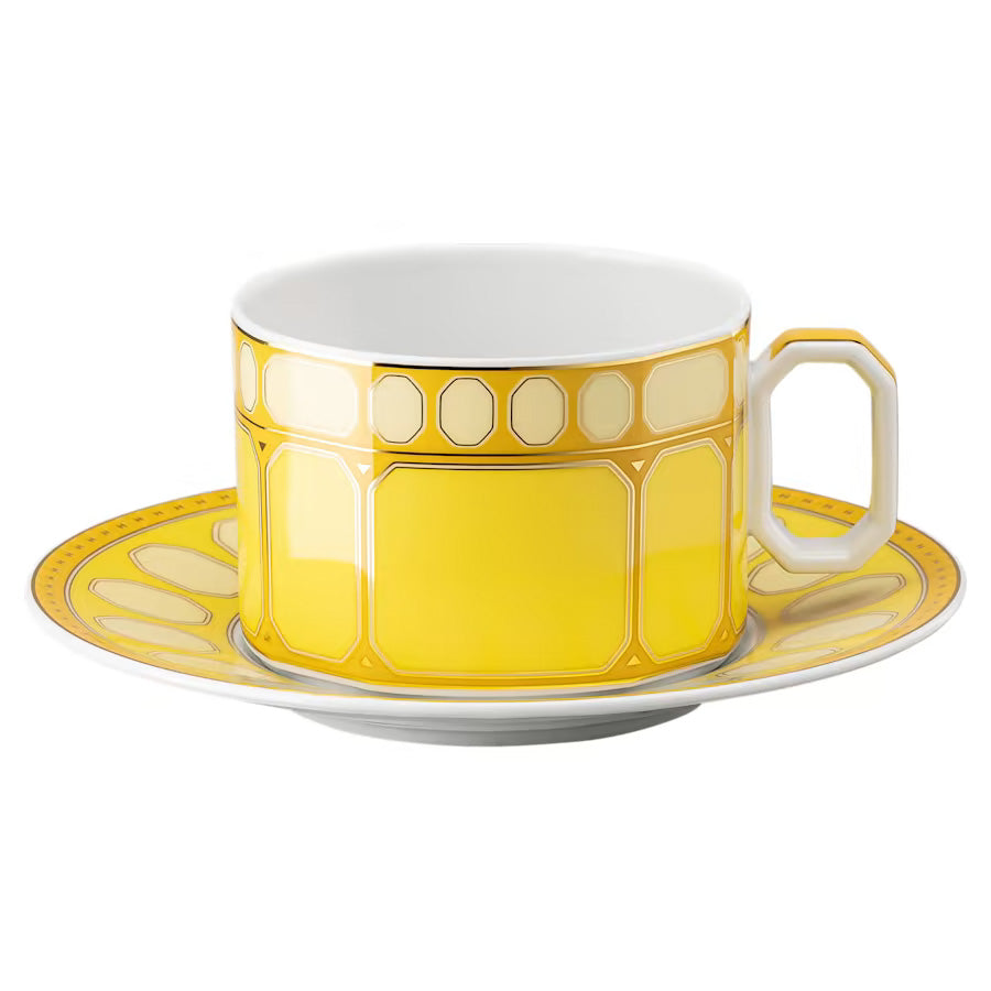 SIGNUM Jonquil Cup and Saucer 4 low