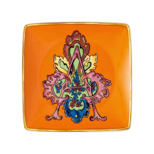 Versace Alphabet Bowl 12 cm square flat