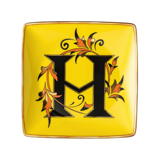 Versace Alphabet Bowl 12 cm square flat