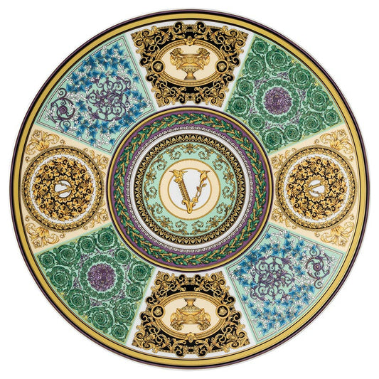 Versace Barocco Mosaic Service Plate 33 Cm