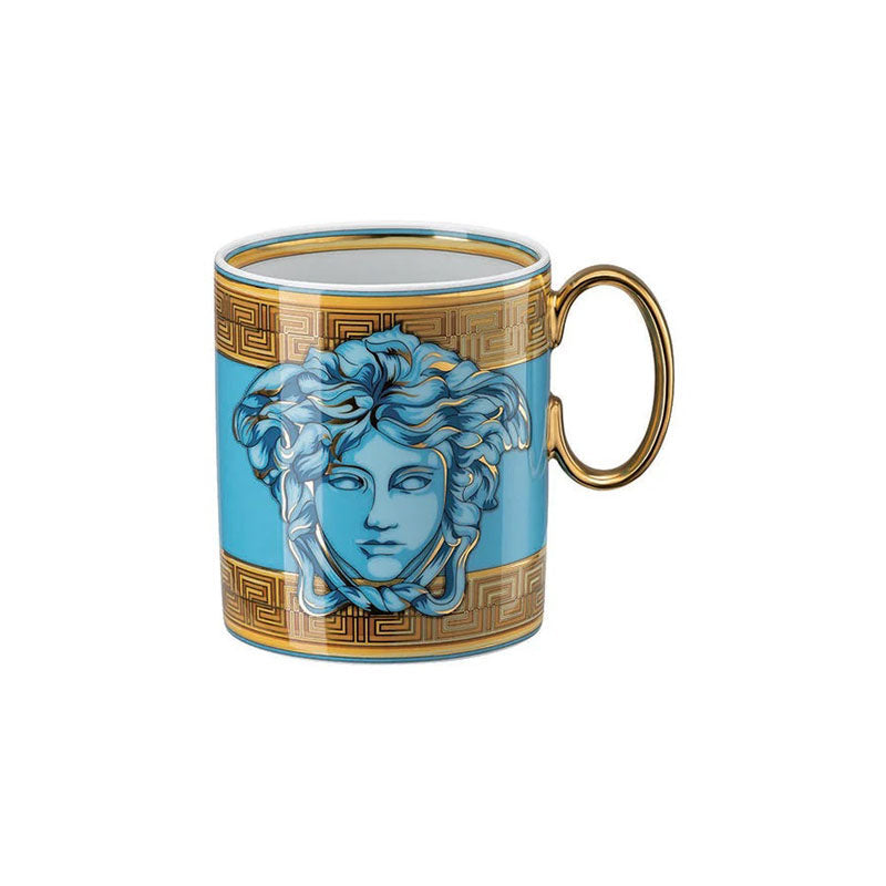 Mug with handle Medusa Amplified Blue